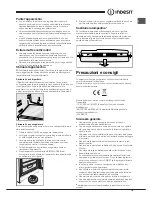 Preview for 19 page of Indesit BIAA 23 V xx Y Operating Instructions Manual