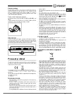 Preview for 51 page of Indesit BIAA xx x xx x Operating Instructions Manual