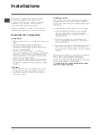 Preview for 2 page of Indesit CA 55 NX Operating Instructions Manual