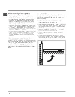 Preview for 6 page of Indesit CA 55 NX Operating Instructions Manual