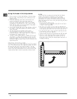 Preview for 16 page of Indesit CA 55 NX Operating Instructions Manual