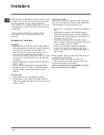 Preview for 42 page of Indesit CA 55 NX Operating Instructions Manual