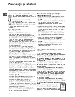 Preview for 48 page of Indesit CA 55 NX Operating Instructions Manual