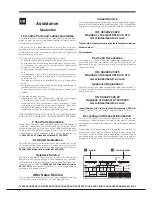 Preview for 2 page of Indesit DBIAA 3 Operating Instructions Manual