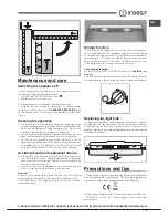 Preview for 9 page of Indesit DBIAA 3 Operating Instructions Manual