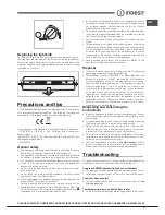 Preview for 9 page of Indesit DBIAA 3xx F Operating Instructions Manual