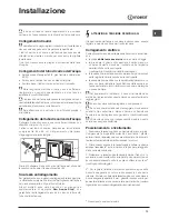 Preview for 13 page of Indesit DISR 14B Operating Instructions Manual