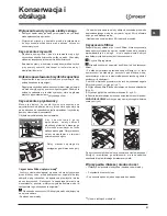 Preview for 41 page of Indesit DISR 14B Operating Instructions Manual