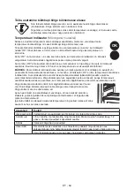 Preview for 54 page of Indesit F161450 Instructions For Use Manual