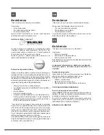 Preview for 5 page of Indesit FGIM K (BK) S Operating Instructions Manual