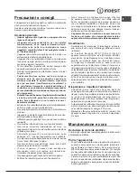 Preview for 15 page of Indesit FGIM K (BK) S Operating Instructions Manual