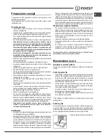 Preview for 15 page of Indesit FI 20.A (BK)/1 S Operating Instructions Manual