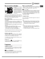 Preview for 25 page of Indesit FI 20.A (BK)/1 S Operating Instructions Manual