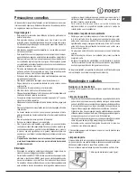 Preview for 39 page of Indesit FI 20.A (BK)/1 S Operating Instructions Manual