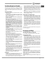 Preview for 45 page of Indesit FI 20.A (BK)/1 S Operating Instructions Manual