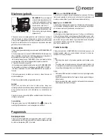 Preview for 49 page of Indesit FI 20.A (BK)/1 S Operating Instructions Manual