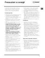 Preview for 9 page of Indesit FI 20 C.B IX IB Operating Instructions Manual