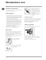 Preview for 10 page of Indesit FI 20 C.B IX IB Operating Instructions Manual