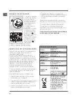 Preview for 44 page of Indesit FI 20 C.B IX IB Operating Instructions Manual