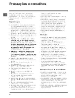 Preview for 50 page of Indesit FI 20 C.B IX IB Operating Instructions Manual