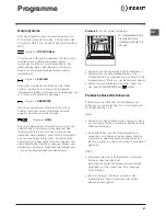 Preview for 67 page of Indesit FI 20 C.B IX IB Operating Instructions Manual