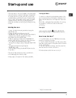 Preview for 5 page of Indesit FI 21 K.B IX GB Operating Instructions Manual