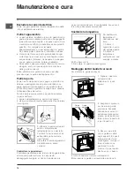 Preview for 10 page of Indesit FI 53 K.A IX/BK UK Operating Instructions Manual