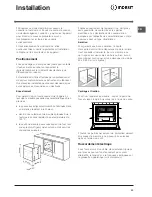 Preview for 23 page of Indesit FI 53 K.A IX/BK UK Operating Instructions Manual