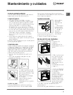 Preview for 41 page of Indesit FI 53 K.A IX/BK UK Operating Instructions Manual