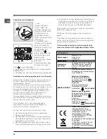 Preview for 64 page of Indesit FI 53 K.A IX/BK UK Operating Instructions Manual