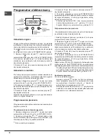 Preview for 22 page of Indesit FIM 532J K.A IX Operating Instructions Manual