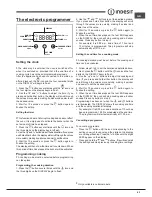 Preview for 43 page of Indesit FIM 532J K.A IX Operating Instructions Manual