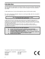 Preview for 4 page of Indesit FIU20 Instructions For Installation And Use Manual