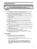 Preview for 5 page of Indesit FIU20 Instructions For Installation And Use Manual