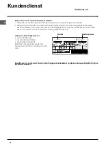 Preview for 32 page of Indesit GB UFAN 300 Operating Instructions Manual