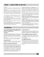 Preview for 3 page of Indesit GE-160 I Installation And Use Manual