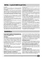 Preview for 3 page of Indesit GS 164 I UK Instructions For Installation And Use Manual