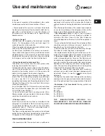 Preview for 31 page of Indesit H 361 IX Manual