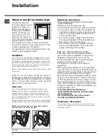 Preview for 18 page of Indesit IDCE G45X B H PS Instruction Manual