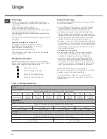 Preview for 30 page of Indesit IDPA G45 A2 ECO Instruction Manual