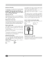 Preview for 4 page of Indesit IN-C 3100 Instructions For Installation And Use Manual