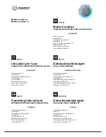 Indesit IN CB 3xx AA xx Operating Instructions Manual preview