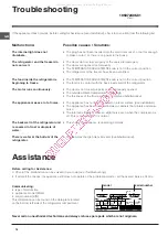 Preview for 16 page of Indesit IN SZ 2311 Operating Instructions Manual