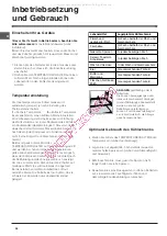 Preview for 28 page of Indesit IN SZ 2311 Operating Instructions Manual