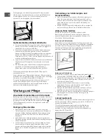 Preview for 10 page of Indesit IN TSZ 16 Series Operating Instructions Manual