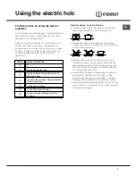 Preview for 7 page of Indesit IS50E1S Operating Instructions Manual