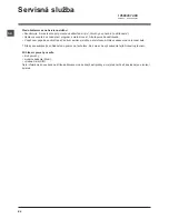 Preview for 84 page of Indesit IWC 5105 Instructions For Use Manual