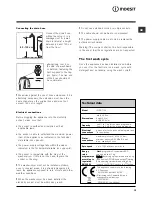 Preview for 15 page of Indesit IWDD 7125 Instructions For Use Manual