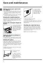 Preview for 4 page of Indesit IWSND 51051 Instructions For Use Manual