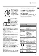 Preview for 27 page of Indesit IWSND 51051 Instructions For Use Manual